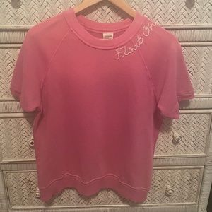 I Stole My Boyfriends Shirt, short sleeved pink, “Float On”,sweatshirt, size S